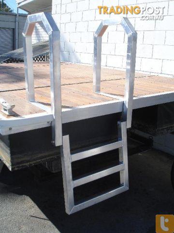 Pontoon Folding Access / Swim Ladder - Custom Made to Order