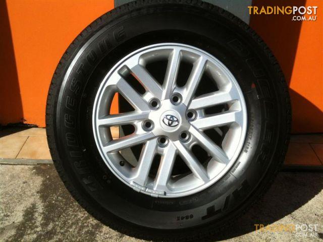 TOYOTA HILUX 4x4 SR5 MY12 17 INCH GENUINE ALLOY WHEELS for sale in