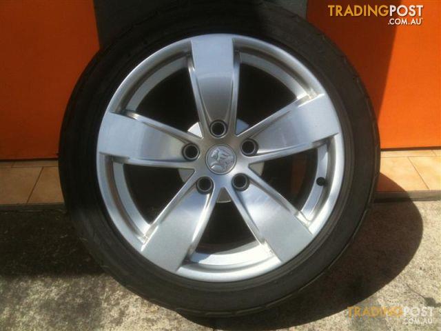 HOLDEN VY SS COMMODORE 17 INCH GENUINE ALLOY WHEELS