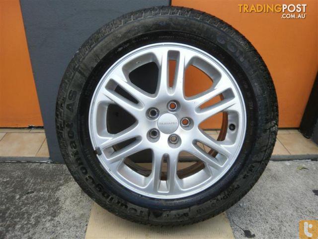 SUBARU FORRESTER 16"GENUINE ALLOY WHEEL. ONLY 1 TYRE!