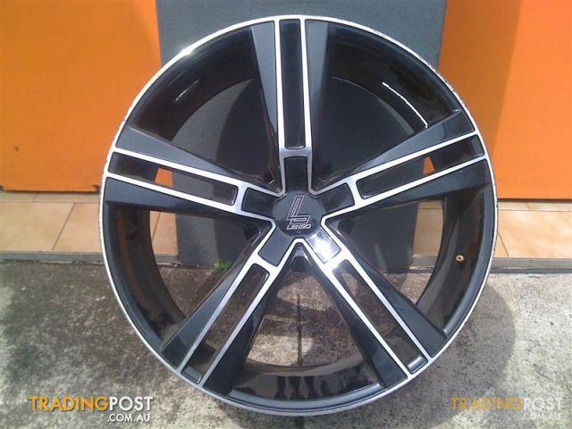 LENSO EURO STYLE 20 INCH ALLOY WHEELS