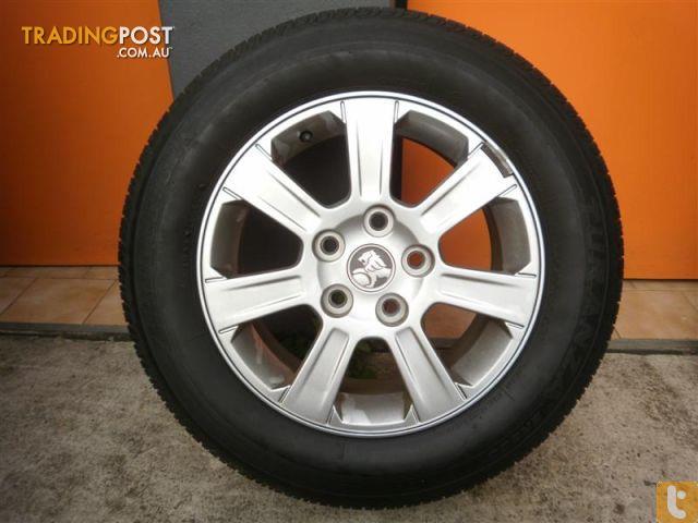 WHEELS & TYRES HOLDEN COMMODORE VE 16INCH GENUINE ALLOY