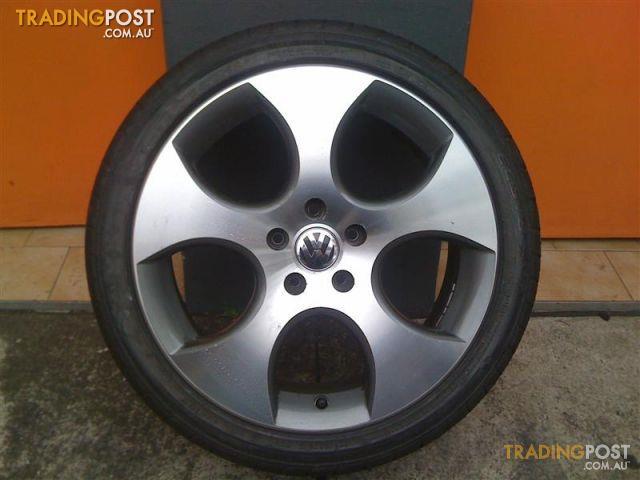 VW GTI 18 INCH REPLICA ALLOY WHEELS  A SET OF 4 WHEELS.