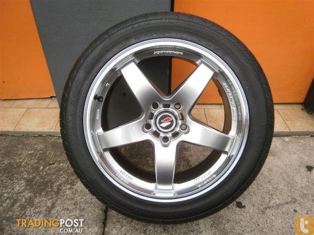 WHEELS & TYRES LENSO PROJECT D 17 INCH ALLOY WHEELS