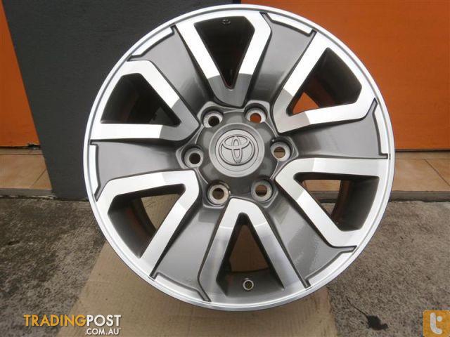 ALLOY MAG WHEEL TOYOTA HILUX TRD 17 INCH GENUINE ALLOYS