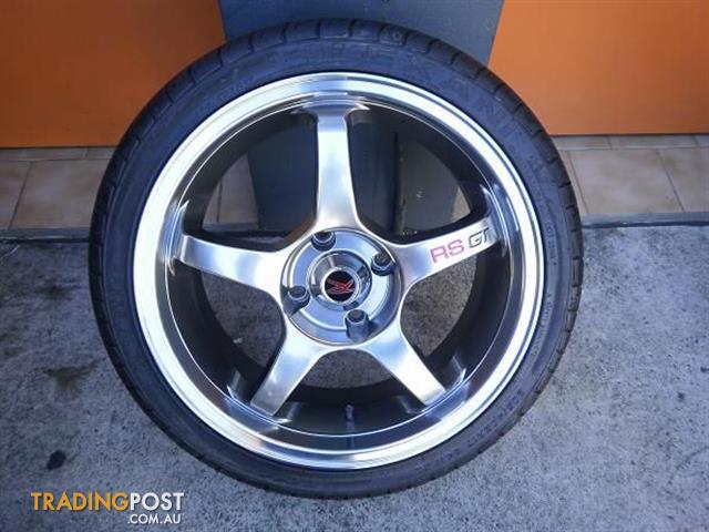 WHEELS & TYRES LENSO RS GT 17INCH