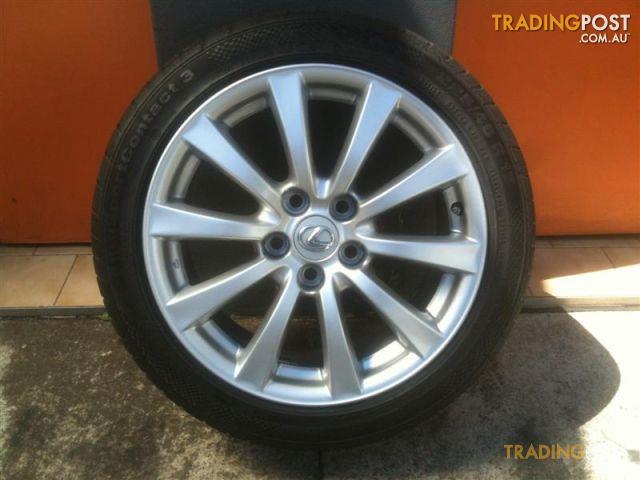 LEXUS IS250 SPORTS LUXURY 17 INCH GENUINE ALLOY WHEELS