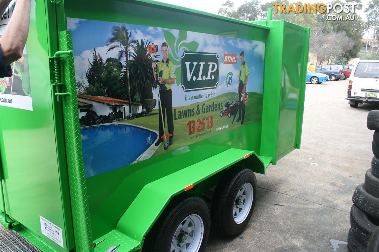 Custom Lawn Mowing Trailers (100% Australian Made)