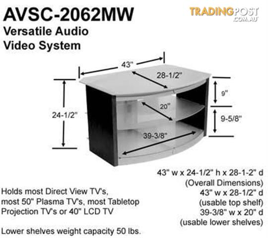 Bell'O AVSC2062 Equipment Stand