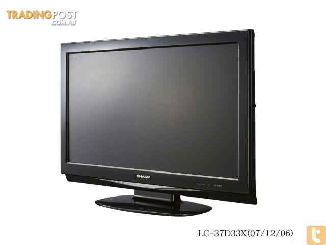 Sharp LC37D33X LCD TV with HD tuner