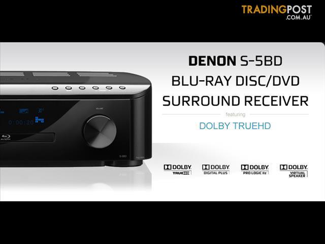 Denon's fabulous S-5DB Bluray/Amplifier combination, ex-demo clearance!