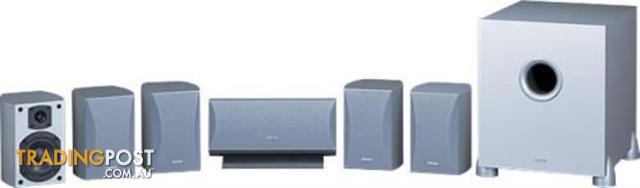 Denon SYS-65HT Home Theatre Speakers, secondhand