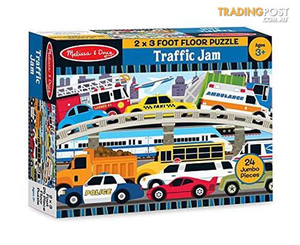 M&D - Traffic Jam Floor Puzzle - 24pc - ETM4423