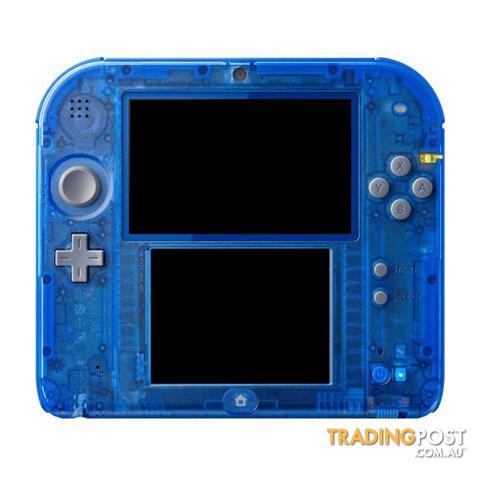 Nintendo 2ds Console Transparent Blue With Poka Mon Alpha Sapphire Pre Owned Nintendo P O 2ds 3ds Console Gtin Ean Upc