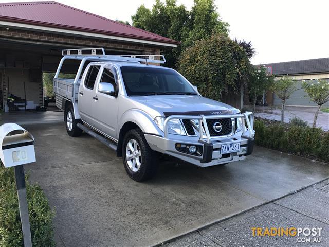 2012 NISSAN NAVARA ST (4x4) D40 MY12 DUAL CAB P/UP for sale in Melton ...