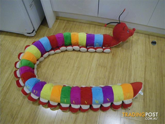 alphabet caterpillar soft toy