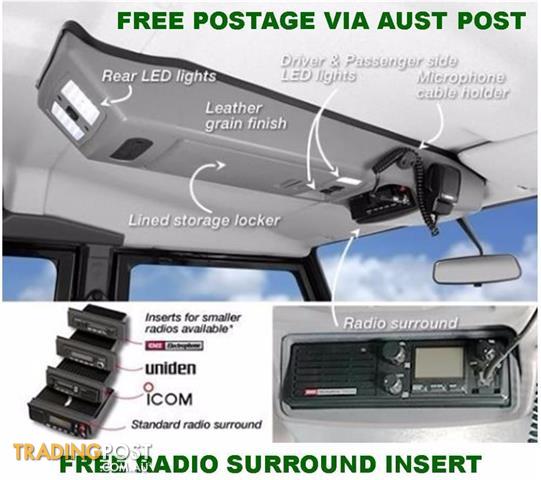 OUTBACK ACCESSORIES ROOF CONSOLES 4X4 TOYOTA HILUX DUAL AND EXTRA CAB UTES 05 ON...