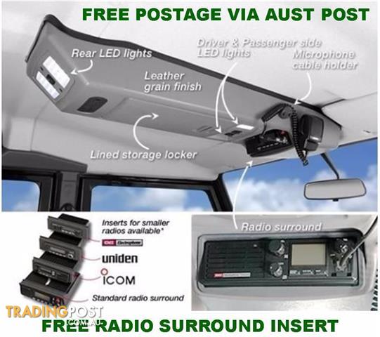 OUTBACK ACCESSORIES ROOF CONSOLES OFF ROAD 4X4 LANDCRUISER 200 SERIES 2007 ON...