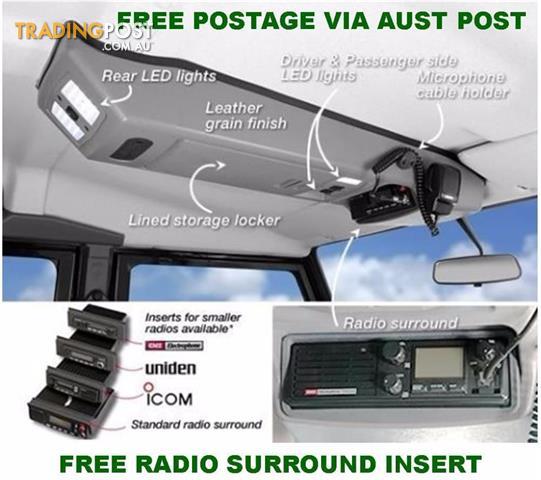 OUTBACK ACCESSORIES ROOF CONSOLES 4X4 MAZDA BT50 PX RANGER EXTRA CABS 2012 ON...