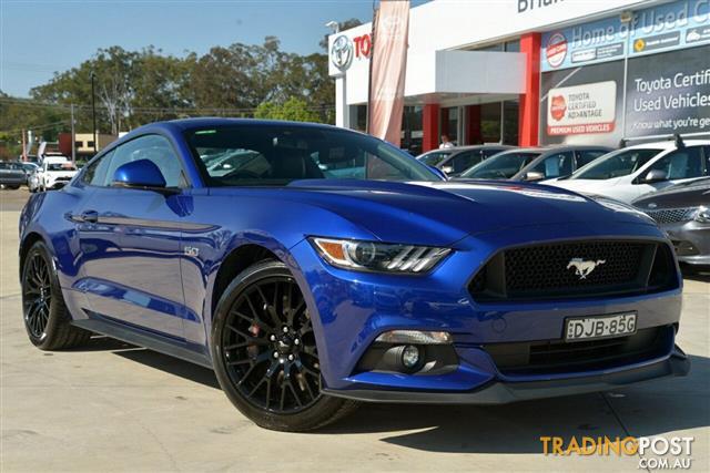 2016 Ford Mustang Fastback Gt 5 0 V8 Fm 2d Coupe