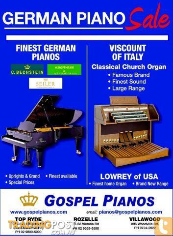 German Piano Sale