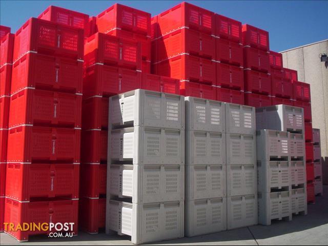 Nally Megabin Plastic Cubic Pallet Bins