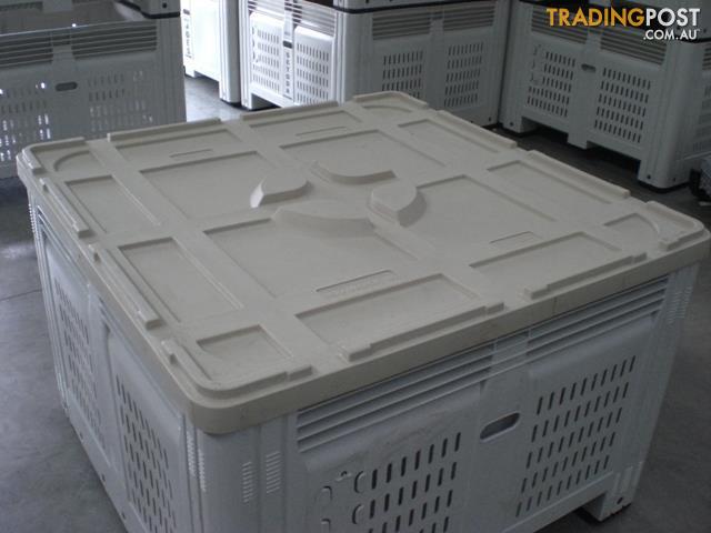 Nally Megabin Plastic Cubic Pallet Bins