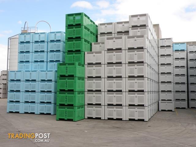 Nally Megabin Plastic Cubic Pallet Bins