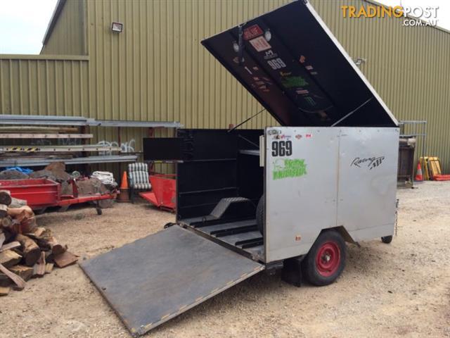 enclosed motorbike trailers for sale