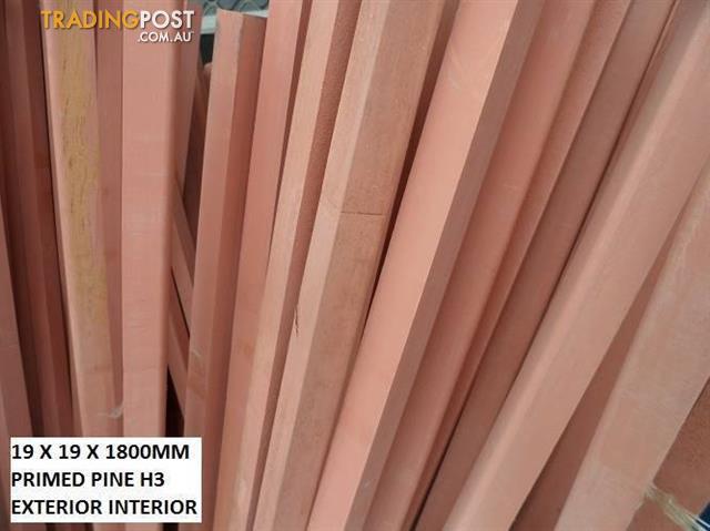 PINE TIMBER LENGTHS TREATED AND PRIMED 1800MM LONG PINE TIMBER LENGTHS TREATED AND PRIMED 1800MM LONG