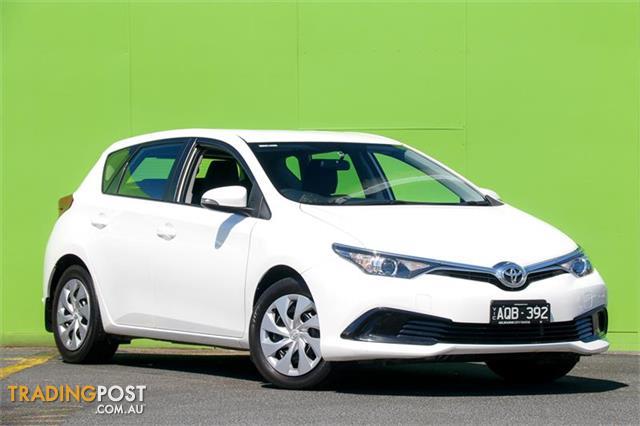 2015 Toyota Corolla Ascent ZRE182R Hatchback