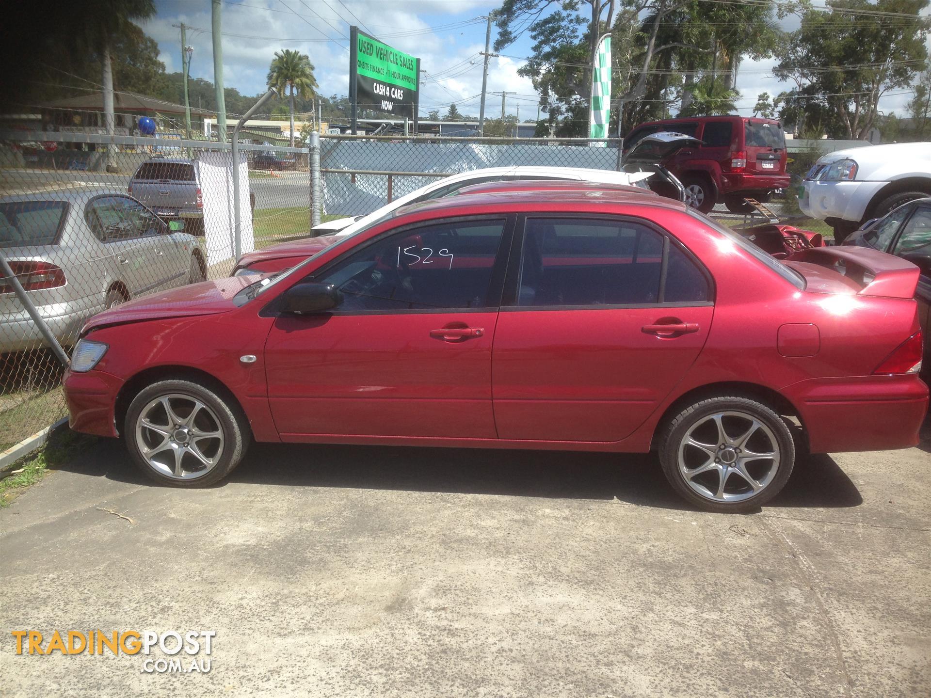 2003 Mitsubishi  Lancer CG sedan manual 2.4 RIGHT REAR DISC ROTOR