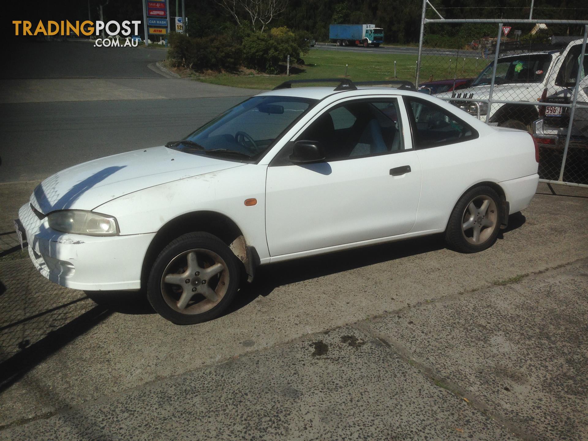 7/99 Mitsubishi Lancer Ce Coupe manual 1.5 LEFT DOOR MANUAL MIRROR A1005