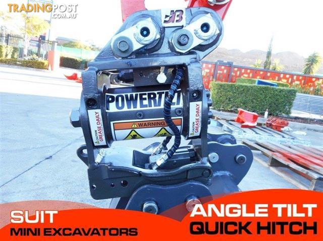 Hydraulic Power Tilting quick hitch / Excavators Tilting HITCHES Suits 1.5T+ mini Excavators [JB017]