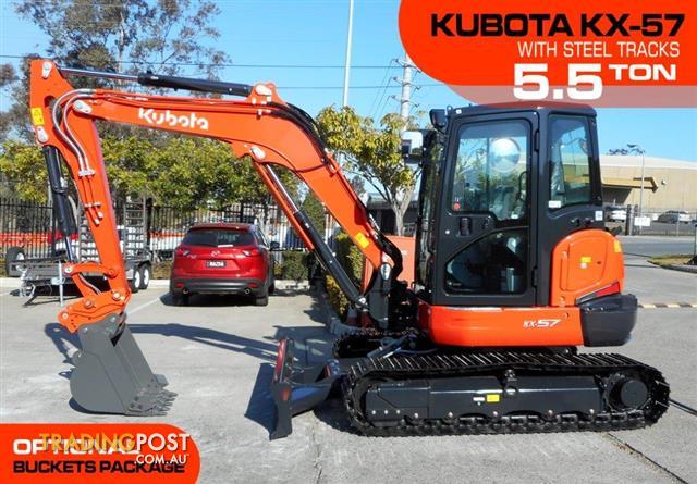 KUBOTA U57 KX 57 5 5T Compact Excavator KX057 UNUSED