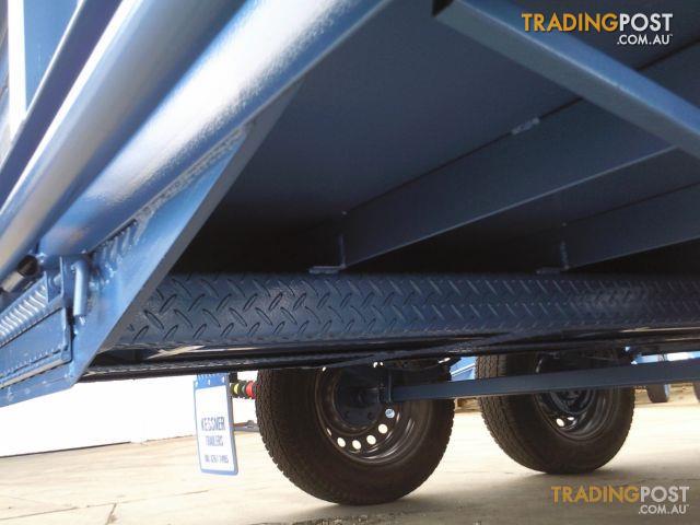 KESSNER - 16x6' 2 BOX TRAILER WITH RAMPS